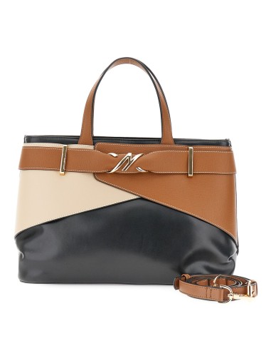 Cafe' Noir C3WG0918 borsa donna in pelle multicolor