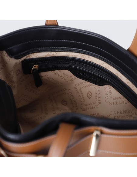 Cafe' Noir C3WG0918 borsa donna in pelle multicolor