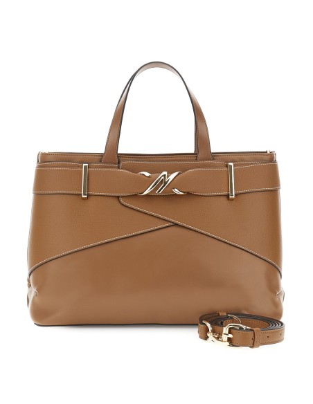 Cafe' Noir C3WG0918 borsa donna in pelle color cuoio