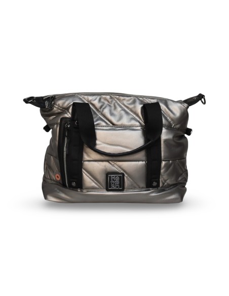 Refresh 183322 borsa donna in pelle color piombo