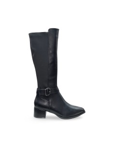 Keys K-11441 stivali donna in pelle nero