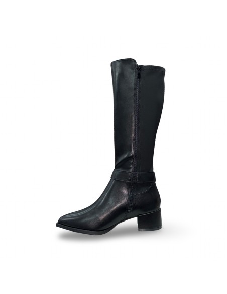Keys K-11441 stivali donna in pelle nero