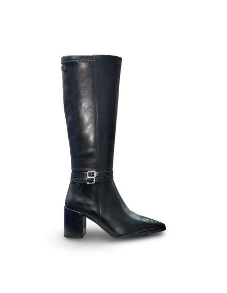 Keys K-11603 stivali donna in pelle nero