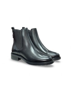 Keys K-11362 stivaletti donna in pelle nero