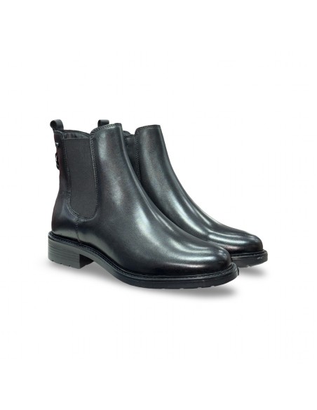 Keys K-11362 stivaletti donna in pelle nero