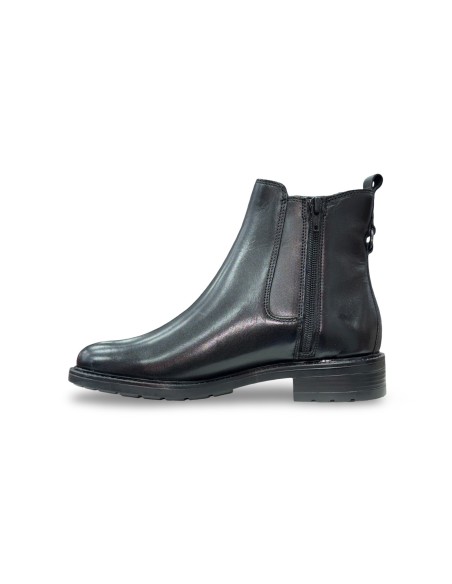 Keys K-11362 stivaletti donna in pelle nero