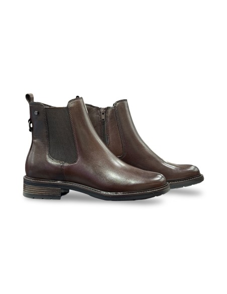 Keys K-11362 stivaletti donna in pelle testa di moro