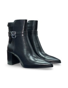 Keys K-11602 stivaletti donna in pelle nero