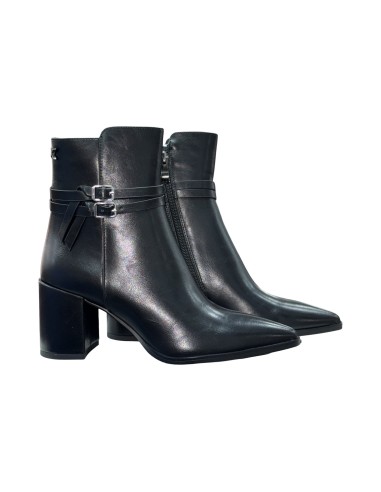 Keys K-11602 stivaletti donna in pelle nero