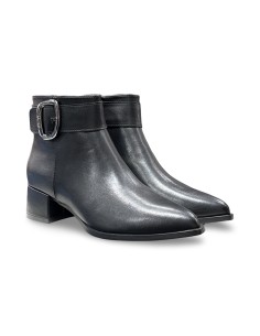 Keys K-11445 stivaletti donna in pelle nero