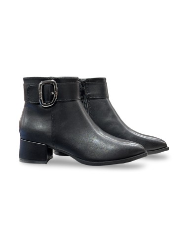 Keys K-11445 stivaletti donna in pelle nero