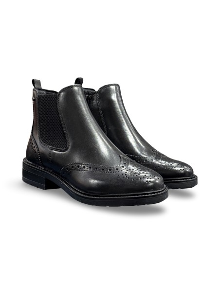 Keys K-11361 stivaletti donna in pelle nero
