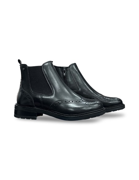 Keys K-11361 stivaletti donna in pelle nero