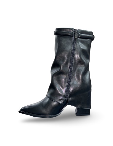 Keys K-11524 stivaletti donna in pelle nero