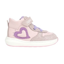 Primigi 4900400 sneakers bambina primi passi in pelle/camoscio rosa
