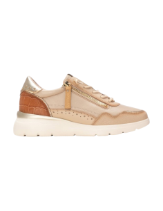Carmela 162430 sneakers donna in pelle beige