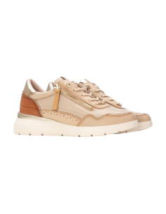 Carmela 162430 sneakers donna in pelle beige 2