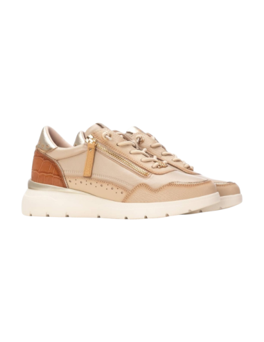 Carmela 162430 sneakers donna in pelle beige