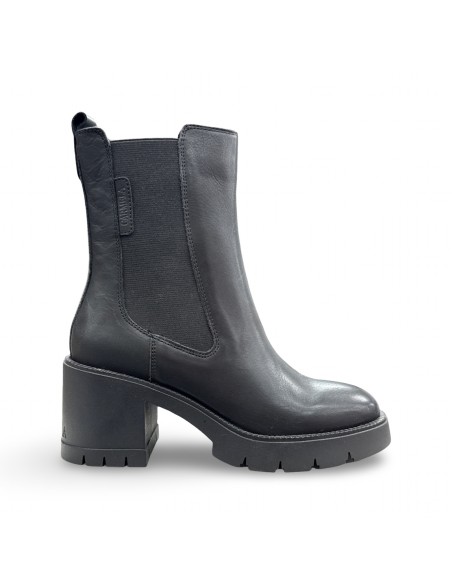 Carmela 161902 stivaletti donna in pelle nero