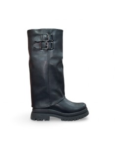 Queen Helena X33-94 stivali donna in pelle nero