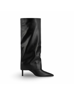 Queen Helena K4076 stivali donna in pelle nero