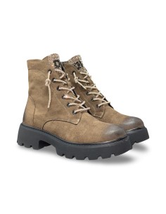Queen Helena X31-54 stivaletti donna in pelle marrone