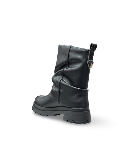 Queen Helena X33-51 stivaletti donna in pelle nero