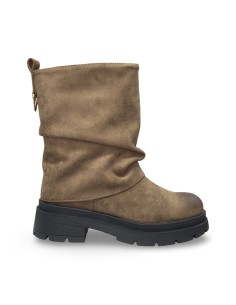 Queen Helena X33-51 stivaletti donna in pelle marrone