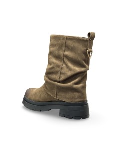 Queen Helena X33-51 stivaletti donna in pelle marrone 2