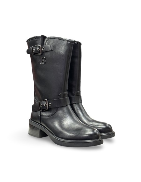 Laura Biagiotti 9296 stivali donna in pelle nero