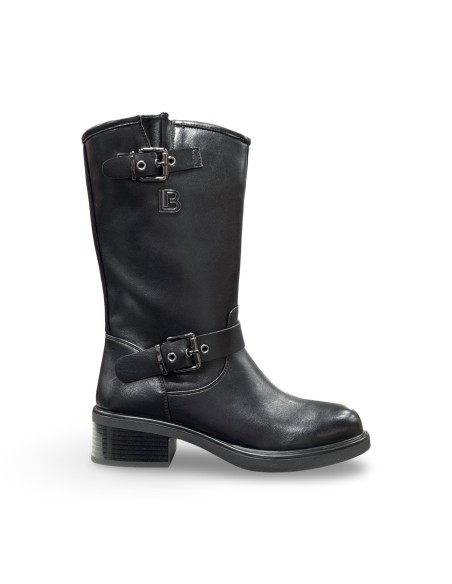 Laura Biagiotti 9296 stivali donna in pelle nero