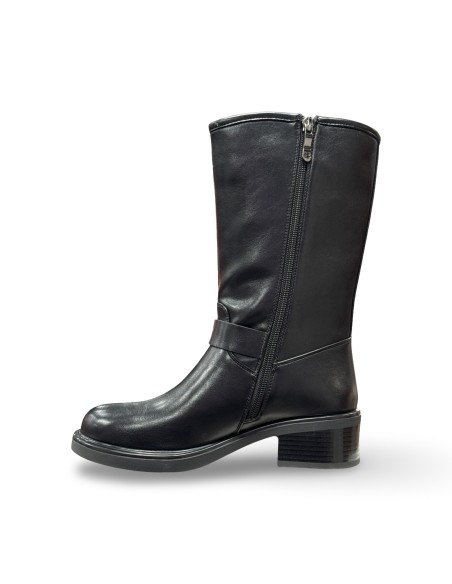 Laura Biagiotti 9296 stivali donna in pelle nero