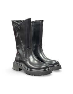 Laura Biagiotti 9338 stivali donna in pelle nero