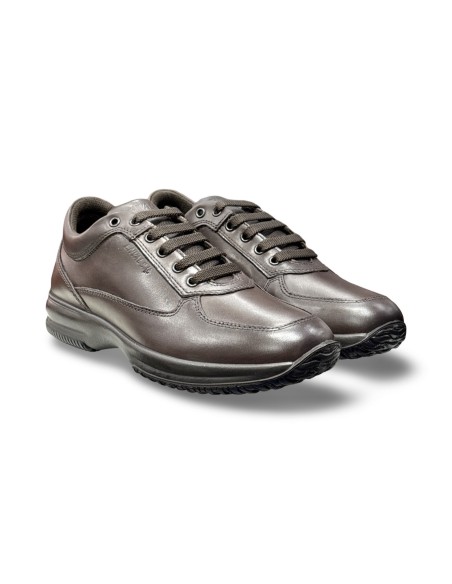 Enval Soft 8725011 sneakers uomo in pelle testa di moro