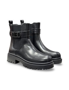 Laura Biagiotti 9325 stivaletti donna in pelle nero