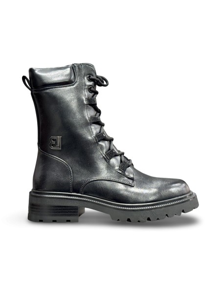 Laura Biagiotti 9328 stivaletti donna in pelle nero