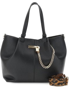 Cafe' Noir C3YC0910 borsa donna in pelle nero