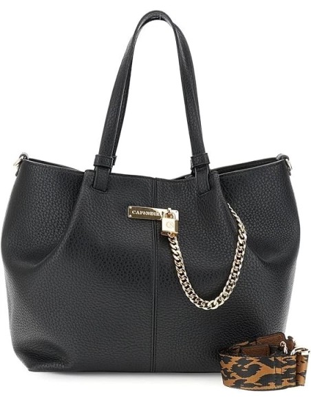 Cafe' Noir C3YC0910 borsa donna in pelle nero
