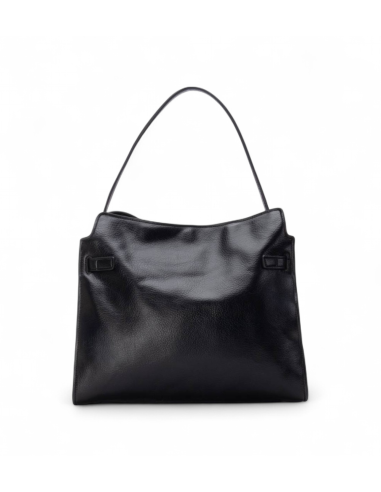 Carmela 186168 borsa donna in camoscio/pelle nero