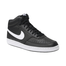 Nike Court Vision Mid NN DN3577 001 sneakers uomo in similpelle nero