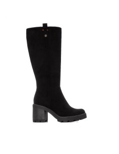 Refresh 173033 stivali donna in camoscio nero
