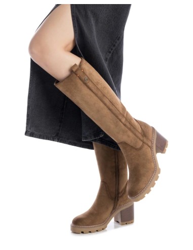 Refresh 173033 stivali donna in camoscio taupe