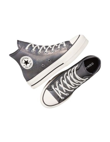 Converse Chuck Taylor All Star Lift Sparkle A14519C sneakers donna in tessuto