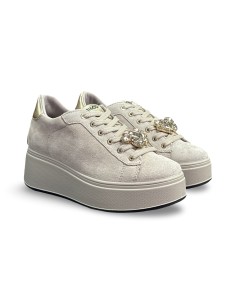 Igi&Co 8671233 sneakers donna in camoscio visone