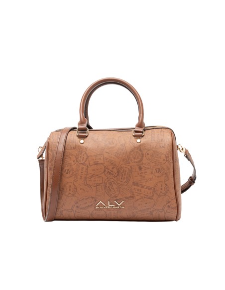 Alviero Martini ALVB7118 borsa donna in pelle tan passport