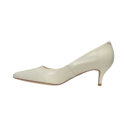 Keys K-9111 decollete' donna in pelle color panna 2