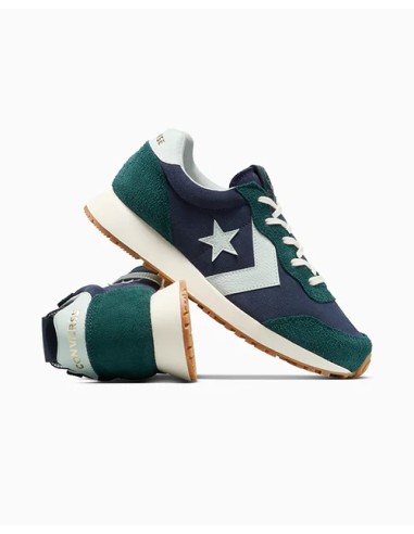 Converse Omega Trainer A17676C sneakers uomo in pelle/camoscio multicolor