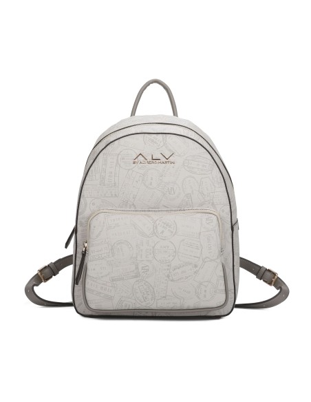 Alviero Martini ALVB7109 zaino donna in pelle color ghiaccio
