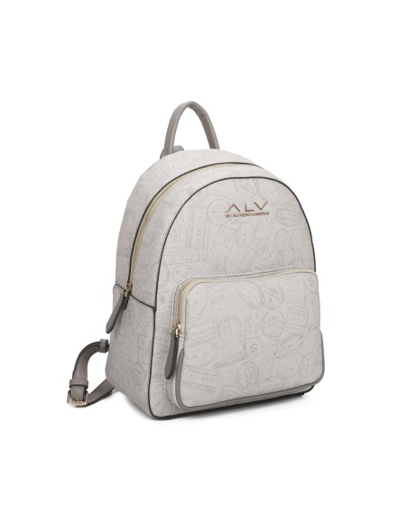 Alviero Martini ALVB7109 zaino donna in pelle color ghiaccio