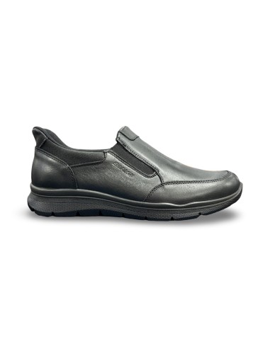 Enval Soft 8728900 slip on uomo in pelle nero